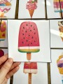 Lody - Dopasuj Połówki -Lato 