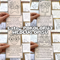 Pokoloruj Według Opisu - Lato 
