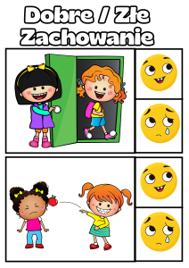 Kodeks- plansze z dopasowywaniem dobrego/ złego zachowania  (1)