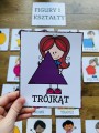 Figury i Kształty- plansze z napisami i ilustracjami PL 