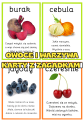 Owoce i Warzywa- Karty z Zagadkami 