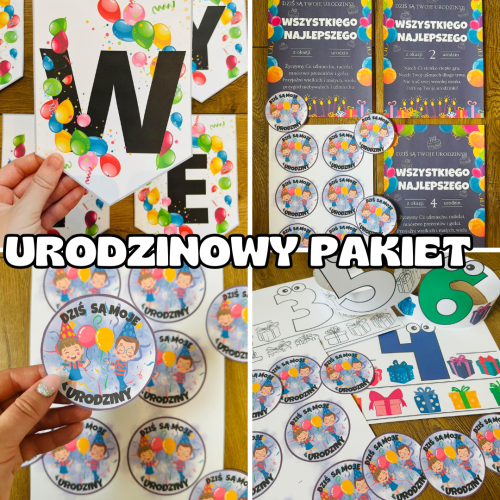Urodzinowy Pakiet Materiałów 