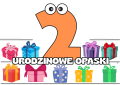Urodziny - Opaski z cyferkami - wersja kolorowa
