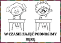 Kodeks Ucznia ( wzór 6) / Nasze Zasady- Ilustracje Z Opisami - WERSJA CZARNO-BIAŁA