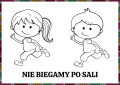  Kodeks Żłobkowicza ( wzór 6) / Nasze Zasady- Ilustracje Z Opisami - WERSJA CZARNO-BIAŁA