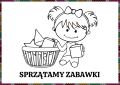  Kodeks Żłobkowicza ( wzór 6) / Nasze Zasady- Ilustracje Z Opisami - WERSJA CZARNO-BIAŁA