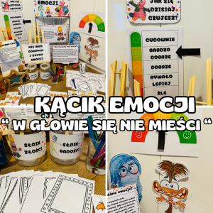 Emocje- Kącik Emocji " W głowie się nie mieści" 