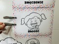 Emocjometr- zaznacz swoje emocje wersja z ilustracjami dzieci 