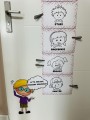 Emocjometr- zaznacz swoje emocje wersja z ilustracjami dzieci 