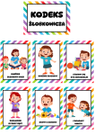 Kodeks Żłobkowicza ( wzór 4) / Nasze Zasady- Ilustracje Z Opisami
