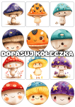 Znajdź Grzybka- Zabawa w Detektywa / Dopasuj Kółeczka