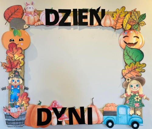 Dzień Dyni- Fotobudka/ Ramka do zdjęć