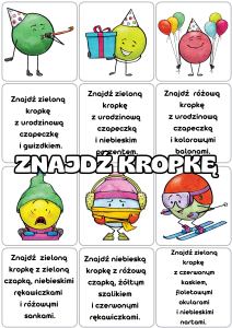 Dzień Kropki - Znajdź Kropkę na Obrazku - opis 