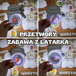 Przetwory/  Zabawa z latarką Słoiki  -   Owoce i Warzywa 