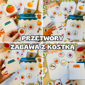 Zabawa z kostką i  Słoikami- Owoce i Warzywa / Przetwory
