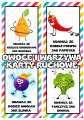 Karty Ruchowe - Warzywa i Owoce 