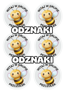 Pszczółki- Witajcie w Grupie - Odznaki / Medale               