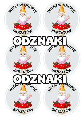 Skrzaty - Witajcie w Grupie - Odznaki / Medale              