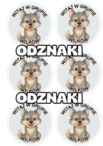 Wilki - Witajcie w Grupie - Odznaki / Medale          