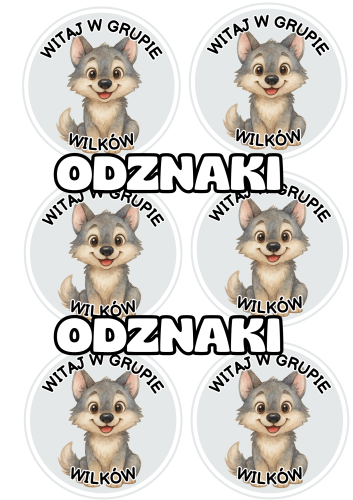 Wilki - Witajcie w Grupie - Odznaki / Medale          