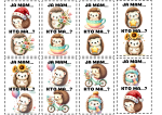 Jeże / Jeżyki - Gra- Ja mam... Kto ma....? 